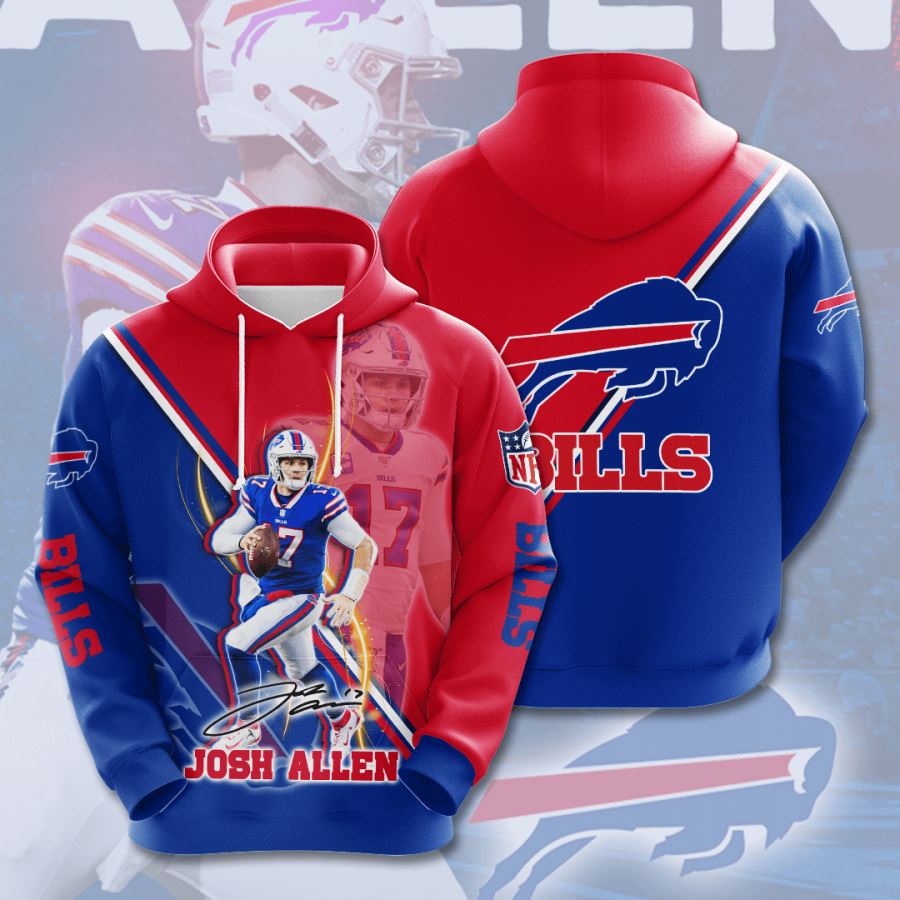 Buffalo Bills Custom Hoodie 3D