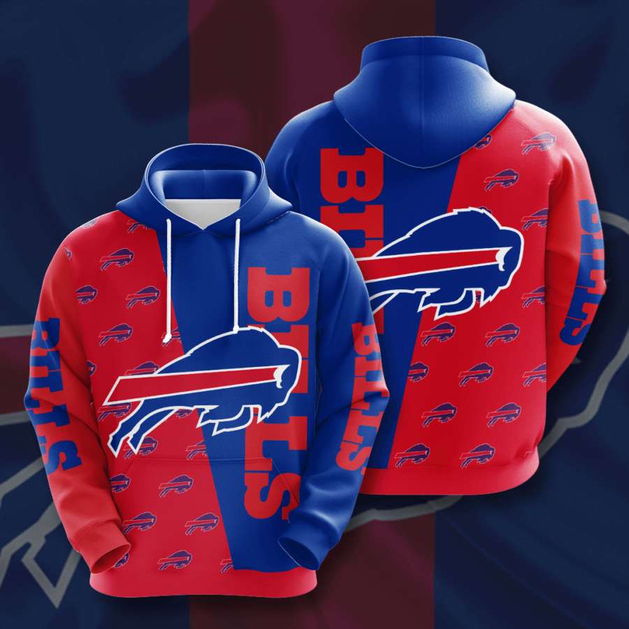 Buffalo Bills Custom Hoodie 3D 9 Buffalo Bills Custom Hoodie 3D