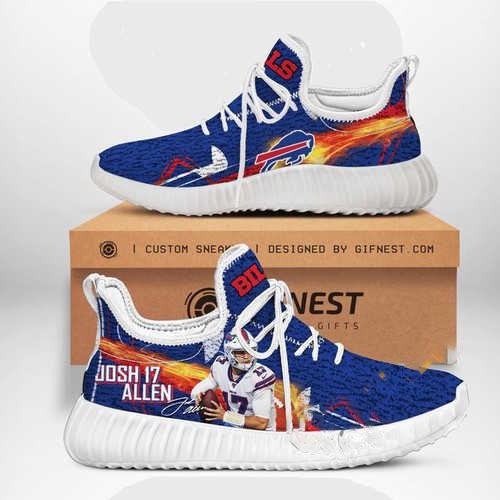 Buffalo Bills Team Customize Yeezy Boost