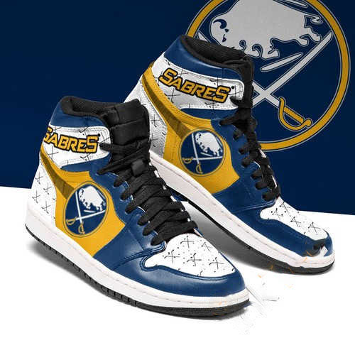 Buffalo Sabres High Top Jordan Custom Air Jordan Shoes