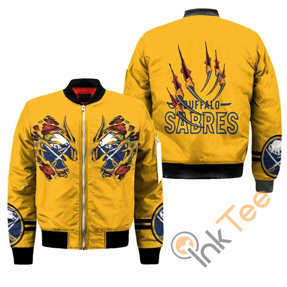 Buffalo Sabres NHL Claws Apparel Best Christmas Gift For Fans Bomber Jacket 8 Buffalo Sabres NHL Claws Apparel Best Christmas Gift For Fans Bomber Jacket
