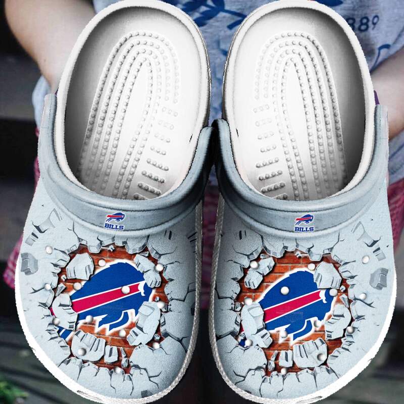Buffalow Bills Tide Crocs Clog Shoes 6 Buffalow Bills Tide Crocs Clog Shoes