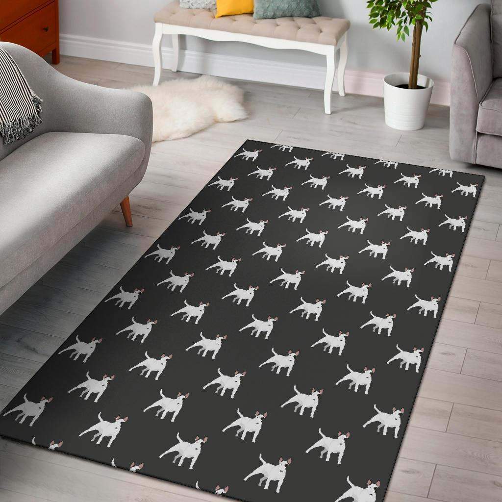 Bull Terriers Limited Edition Rug 6 Bull Terriers Limited Edition Rug