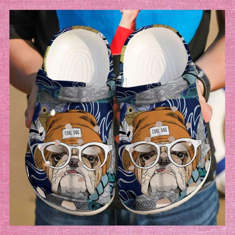 Bulldog Cool Dog Crocs Clog Shoes 5 Bulldog Cool Dog Crocs Clog Shoes