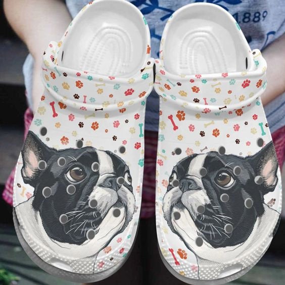 Bulldog Crocband Crocs Clog Shoes 4 Bulldog Crocband Crocs Clog Shoes