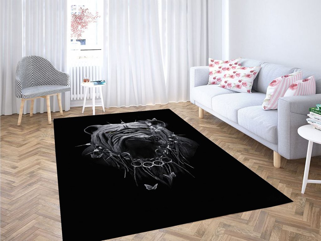 Bulldog Dope Wallpaper Living Room Modern Carpet Rug 10 Bulldog Dope Wallpaper Living Room Modern Carpet Rug