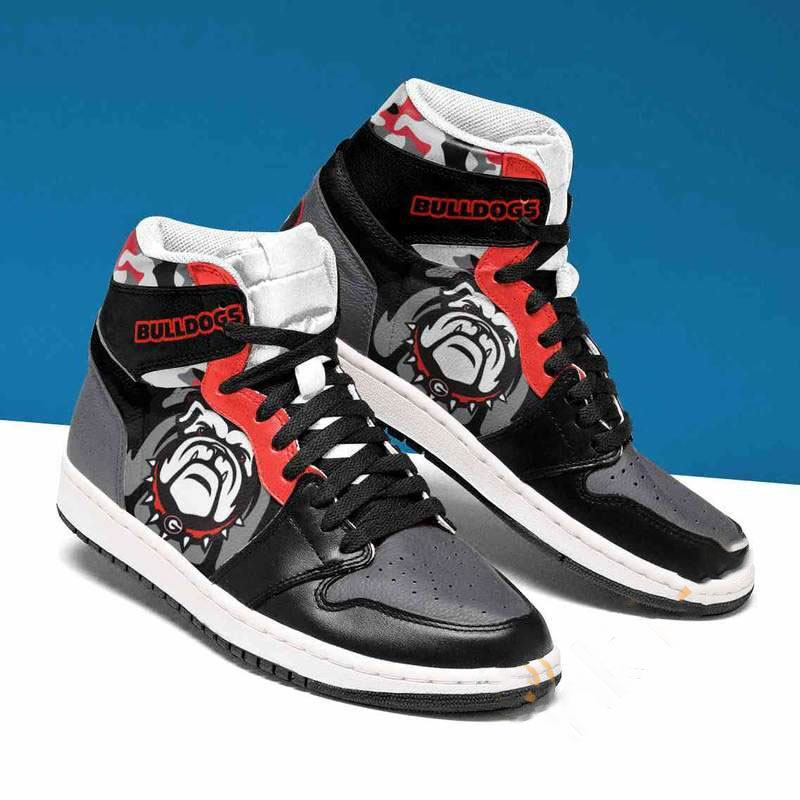 Bulldogs Custom Air Jordan Shoes 16 Bulldogs Custom Air Jordan Shoes