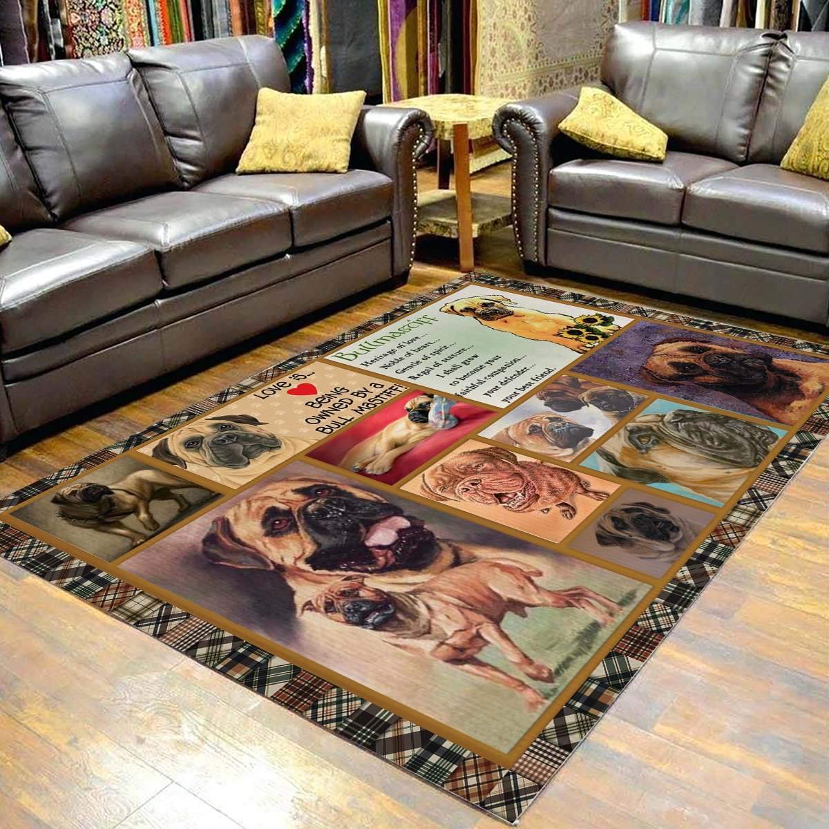 Bullmastiff Limited Edition Rug 4 Bullmastiff Limited Edition Rug