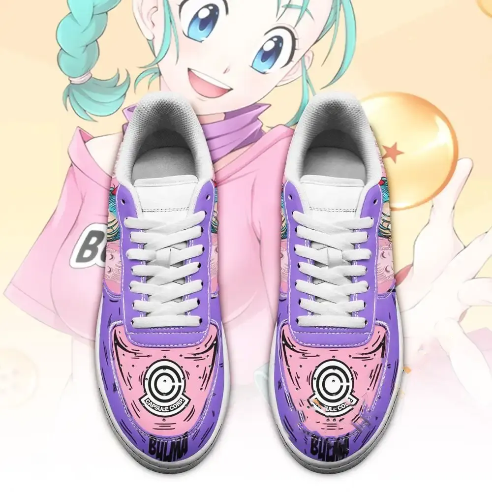 Bulma Custom Dragon Ball Anime Fan Gift Amazon Nike Air Force Shoes