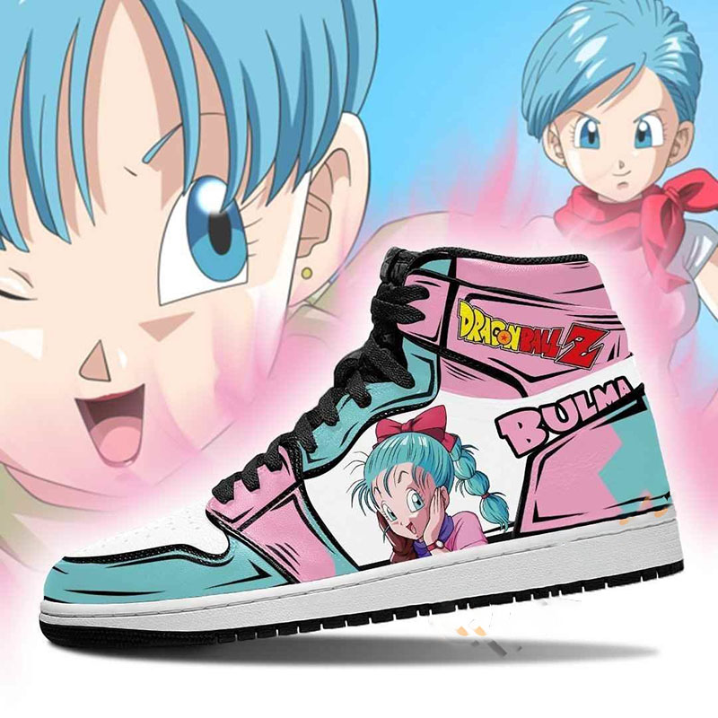 Bulma Dragon Ball Z Anime Sneakers Air Jordan Shoes