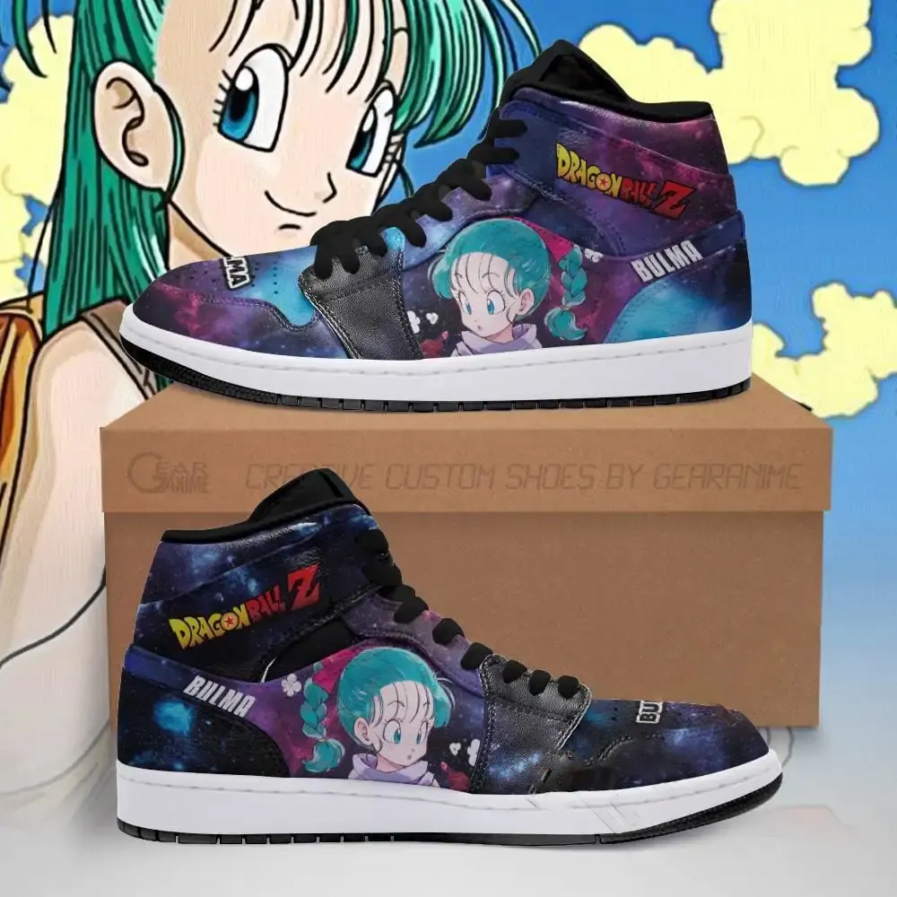 Bulma Galaxy Dragon Ball Z Anime Amazon Air Jordan Shoes