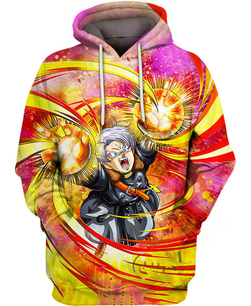 Burning Storm Hoodie 3D