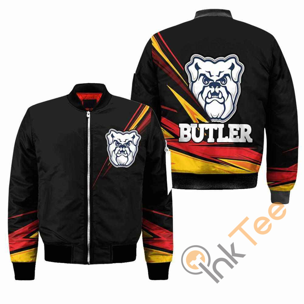 Butler Bulldogs NCAA Black Apparel Best Christmas Gift For Fans Bomber Jacket 5 Butler Bulldogs NCAA Black Apparel Best Christmas Gift For Fans Bomber Jacket