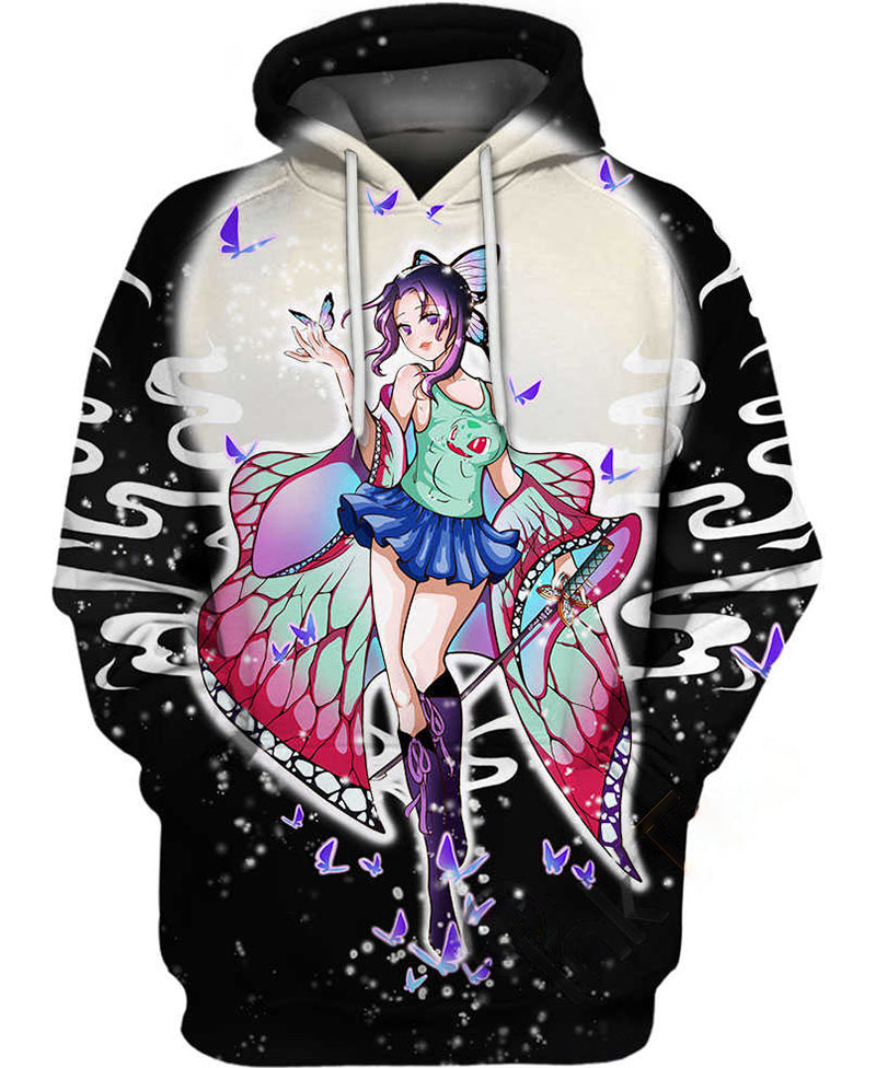 Butterfly Dance On The Moon Hoodie 3D 13 Butterfly Dance On The Moon Hoodie 3D