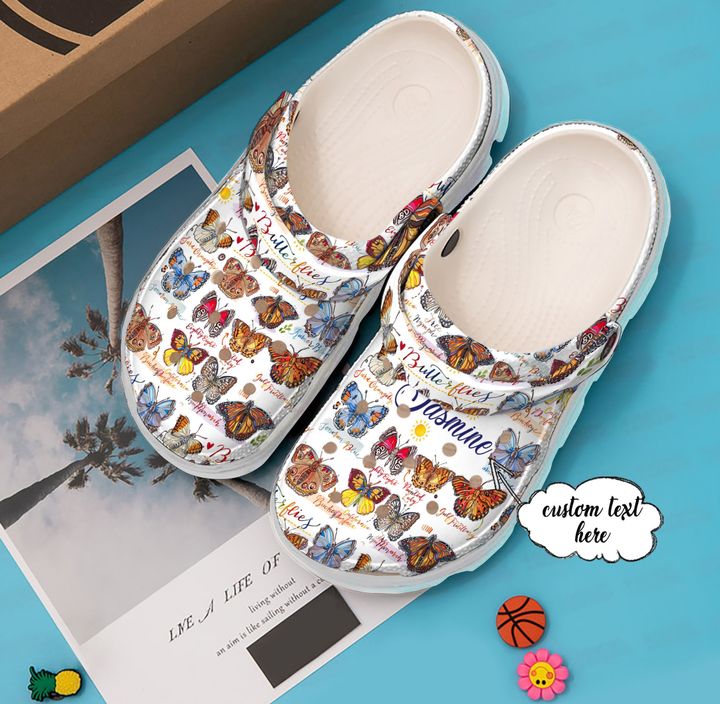 Butterfly Personalized Collection Crocs Clog Shoes 4 Butterfly Personalized Collection Crocs Clog Shoes