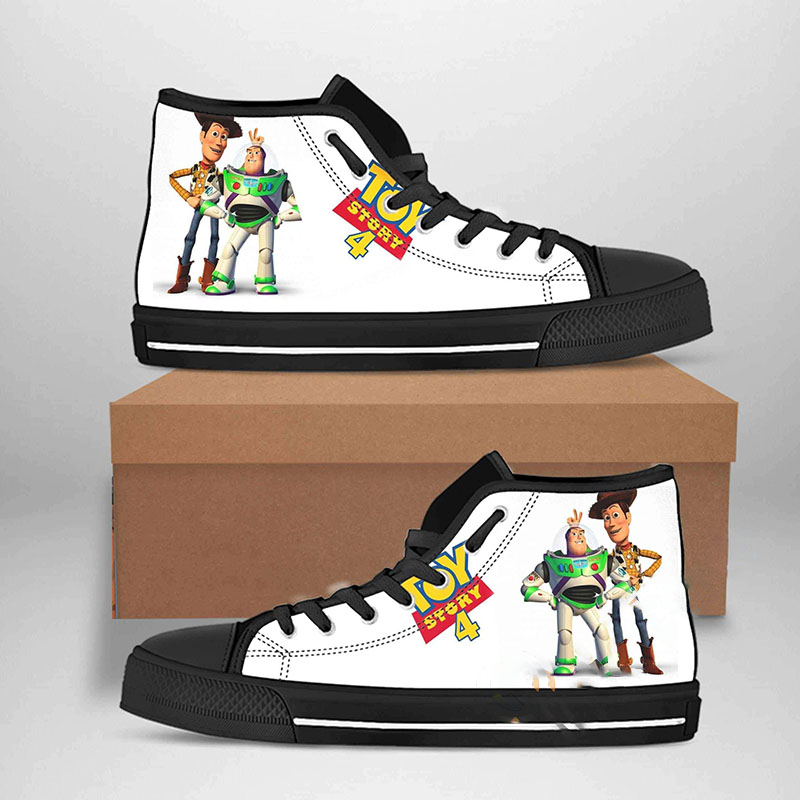 Buzz Lightyear Best Movie Character High Top Shoes