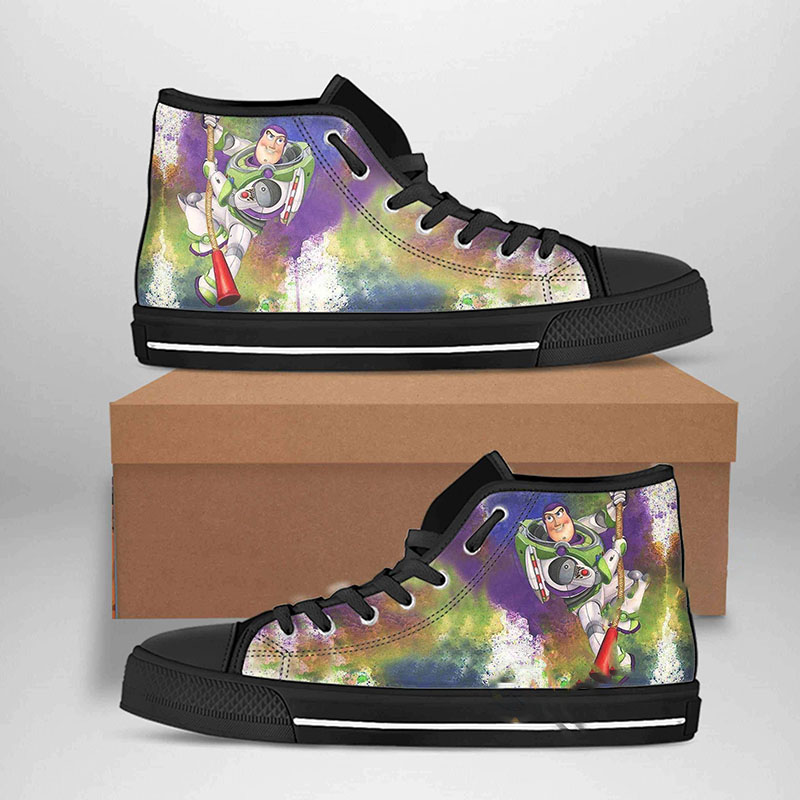 Buzz Lightyear Best Movie Character High Top Shoes