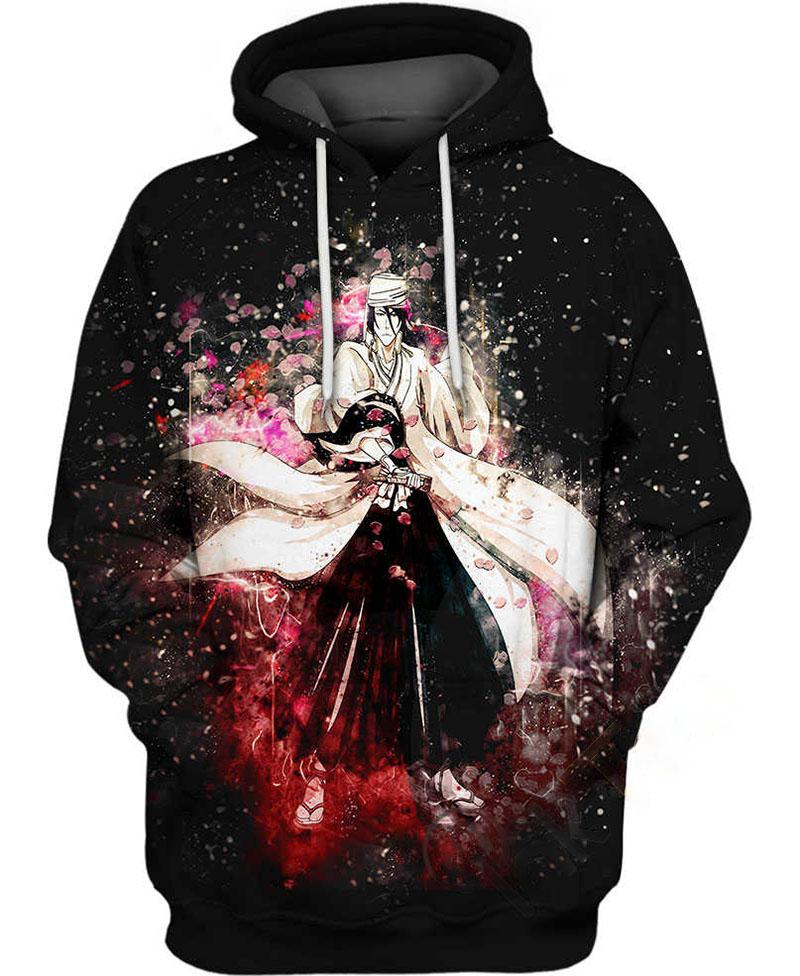 Byakuya Kuchiki Hoodie 3D