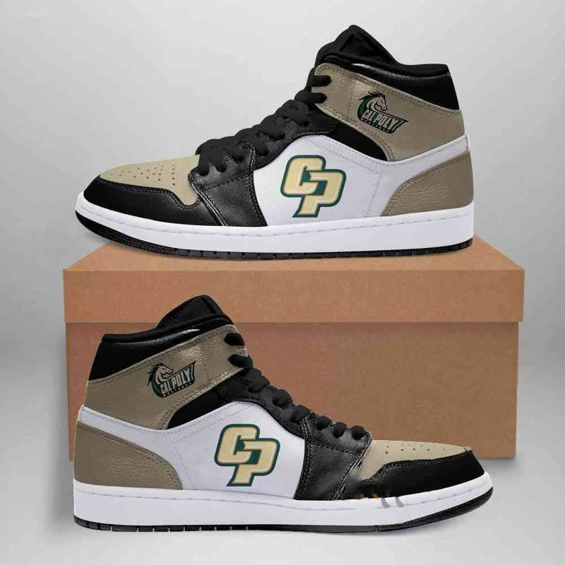 Cal Poly Mustangs Ncaa Custom Air Jordan Shoes