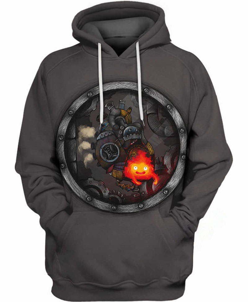 Calcifer Hoodie 3D