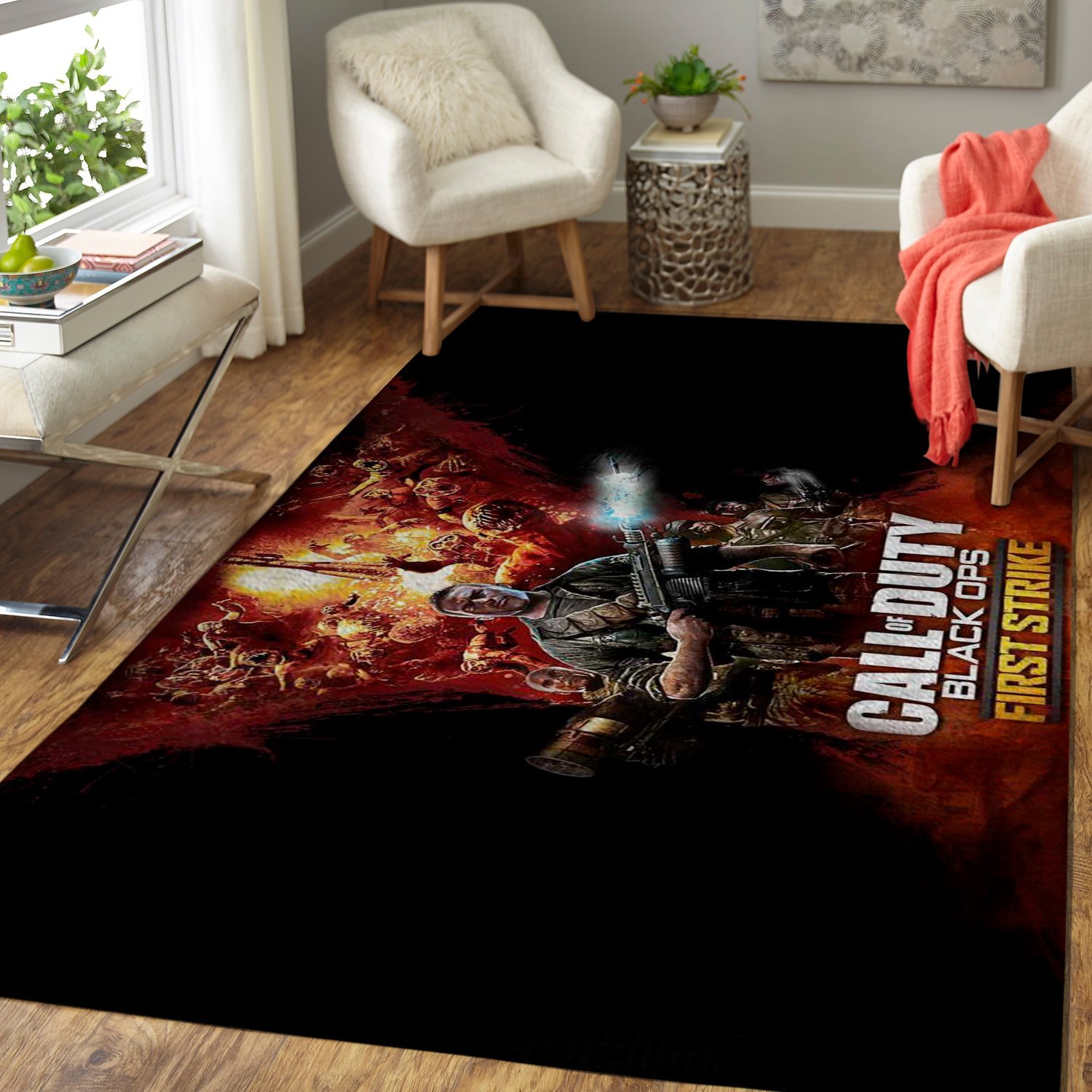 Call Of Duty Black Ops Area Limited Edition Rug 2 Call Of Duty Black Ops Area Limited Edition Rug