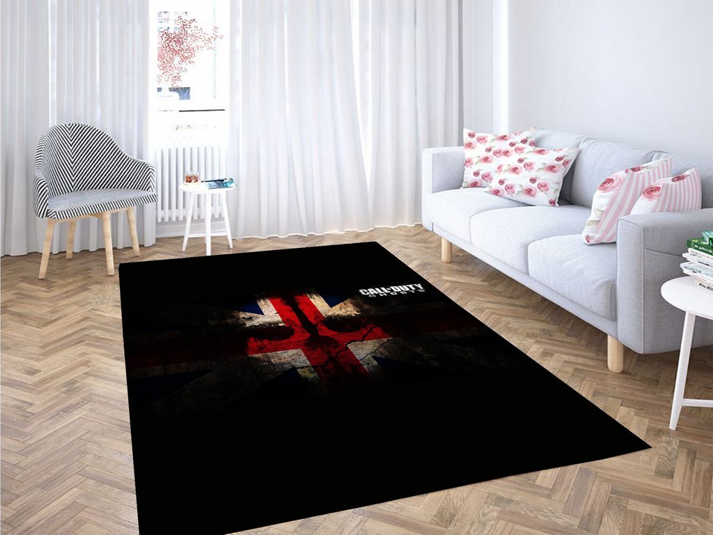 Call Of Duty Ghost Living Room Modern Carpet Rug 3 Call Of Duty Ghost Living Room Modern Carpet Rug