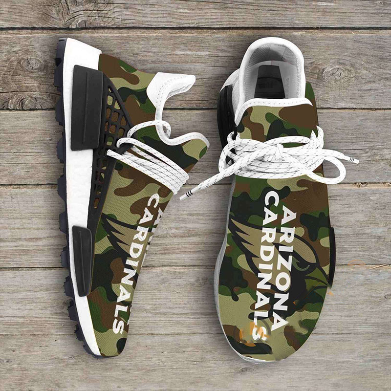 Camo Camouflage Arizona Cardinals NFL NMD Human Shoes