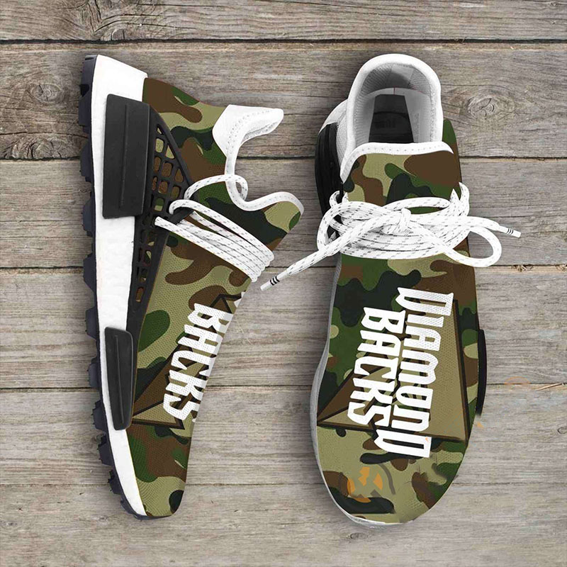 Camo Camouflage Arizona Diamondbacks Mlb NMD Human Shoes