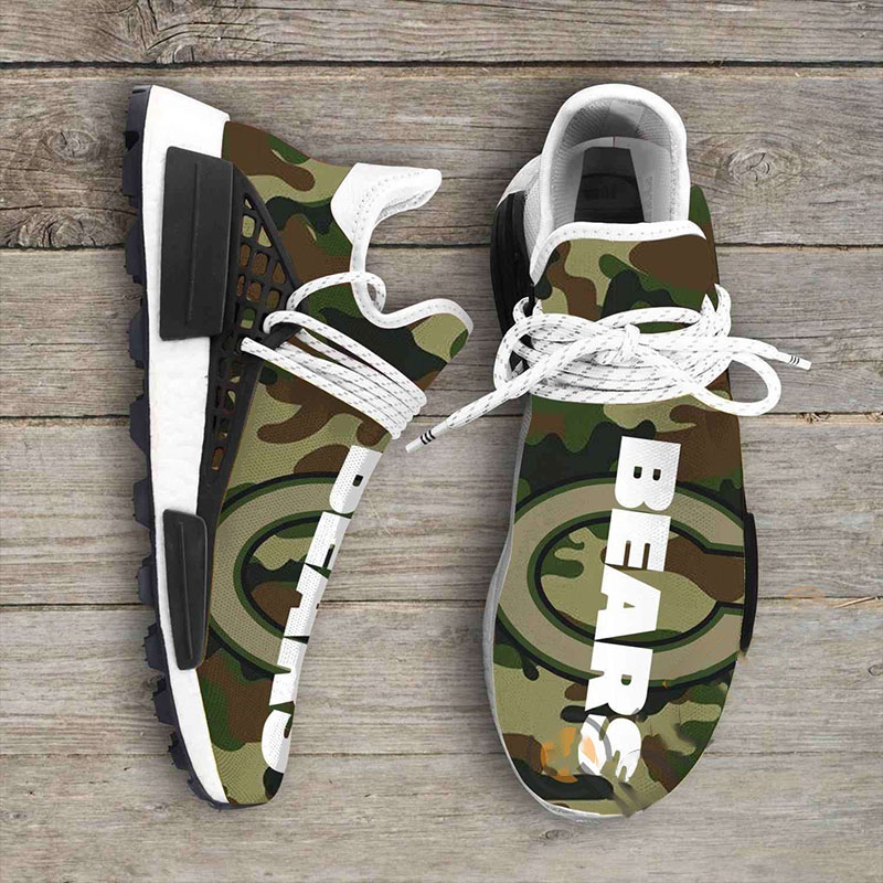 Camo Camouflage Chicago Bears Nfl NMD Human Shoes 12 Camo Camouflage Chicago Bears Nfl NMD Human Shoes