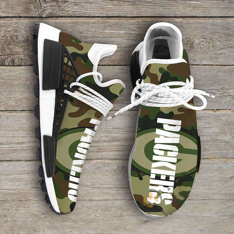Camo Camouflage Green Bay Packer Nfl NMD Human Shoes 5 Camo Camouflage Green Bay Packer Nfl NMD Human Shoes