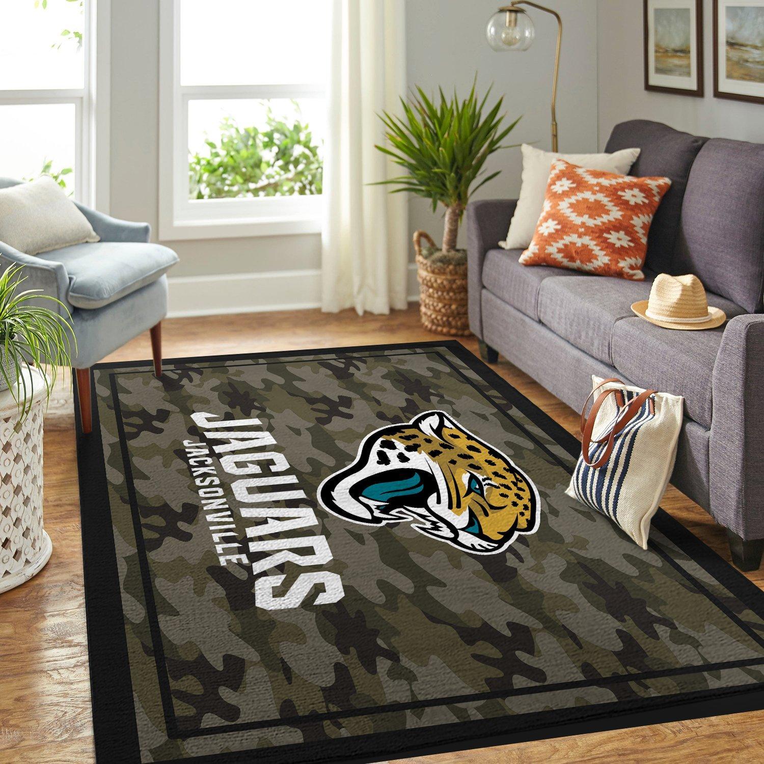 Camo Camouflage Jacksonville Jaguars Nfl Limited Edition Rug 2 Camo Camouflage Jacksonville Jaguars Nfl Limited Edition Rug