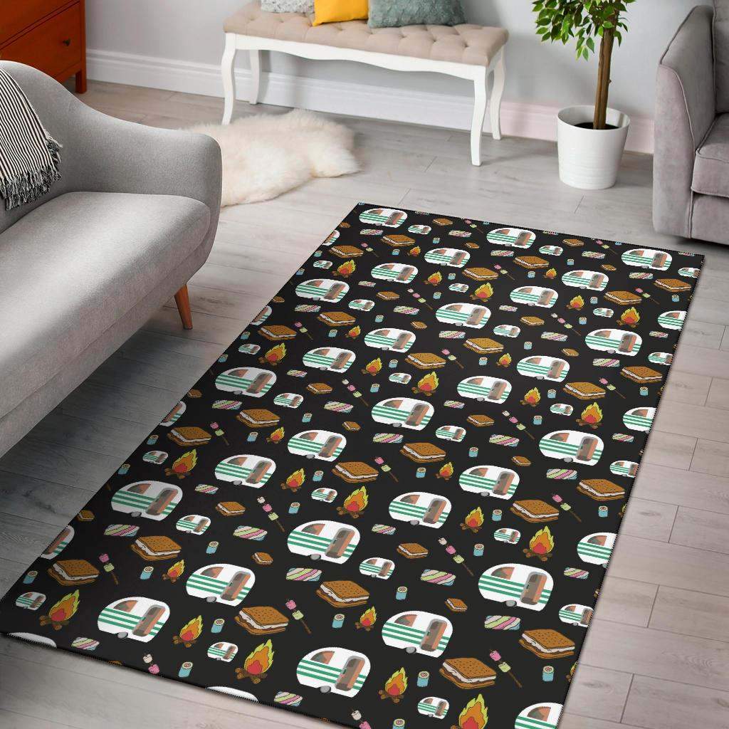 Camper Marshmallow Camping Design Limited Edition Rug 4 Camper Marshmallow Camping Design Limited Edition Rug