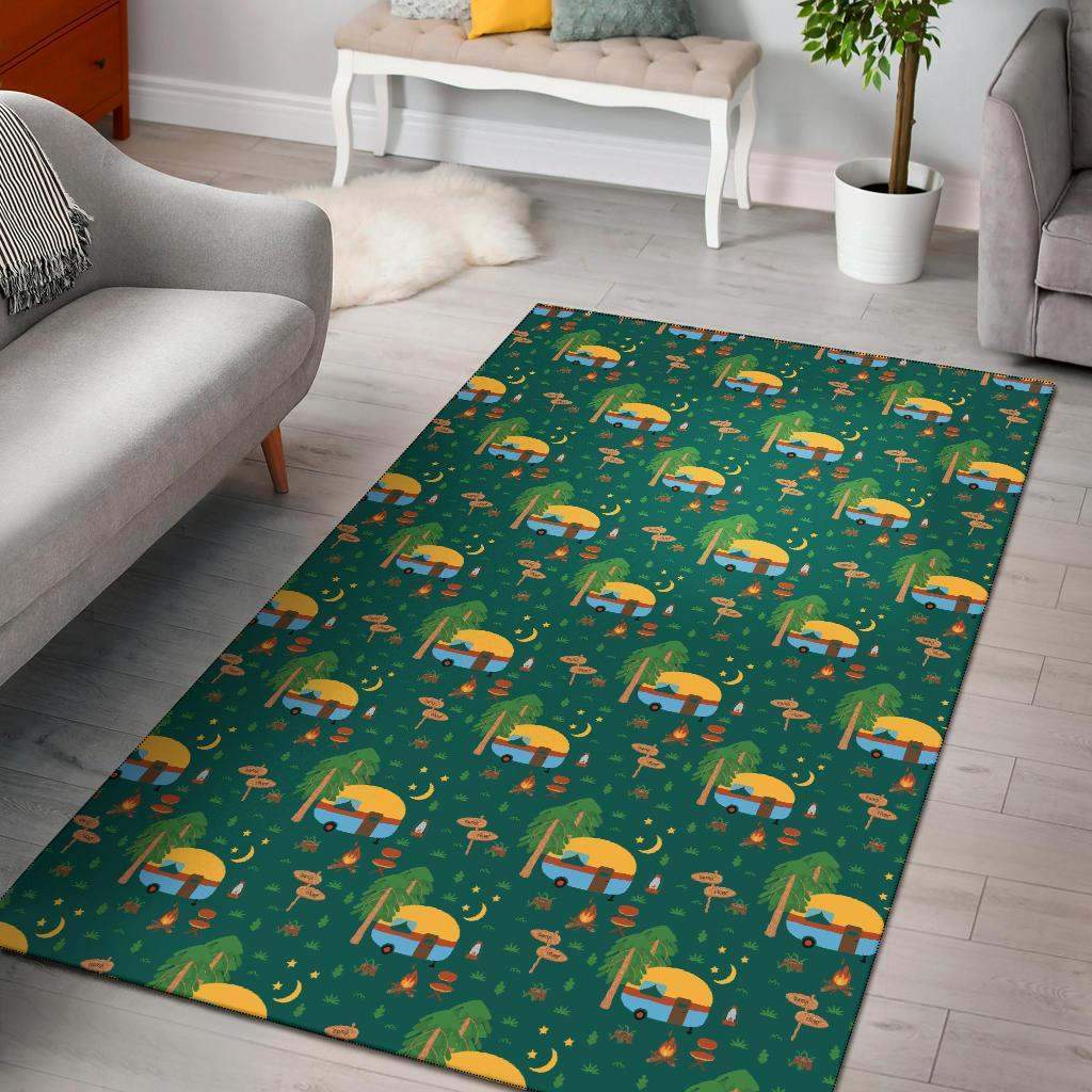 Camping Camper Limited Edition Rug 2 Camping Camper Limited Edition Rug