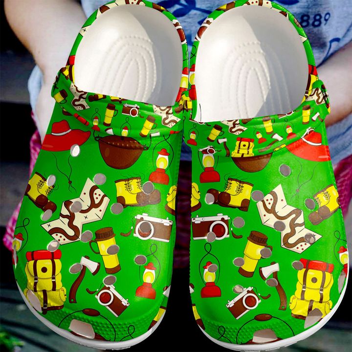 Camping Elements For Crocs Clog Shoes 3 Camping Elements For Crocs Clog Shoes
