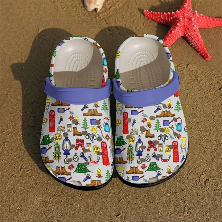 Camping Is Life Crocs Clog Shoes 1 Camping Is Life Crocs Clog Shoes