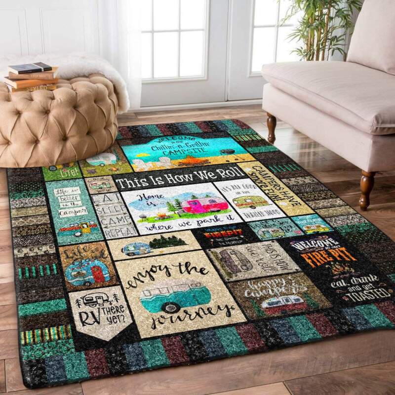 Camping Limited Edition Rug 1 Camping Limited Edition Rug