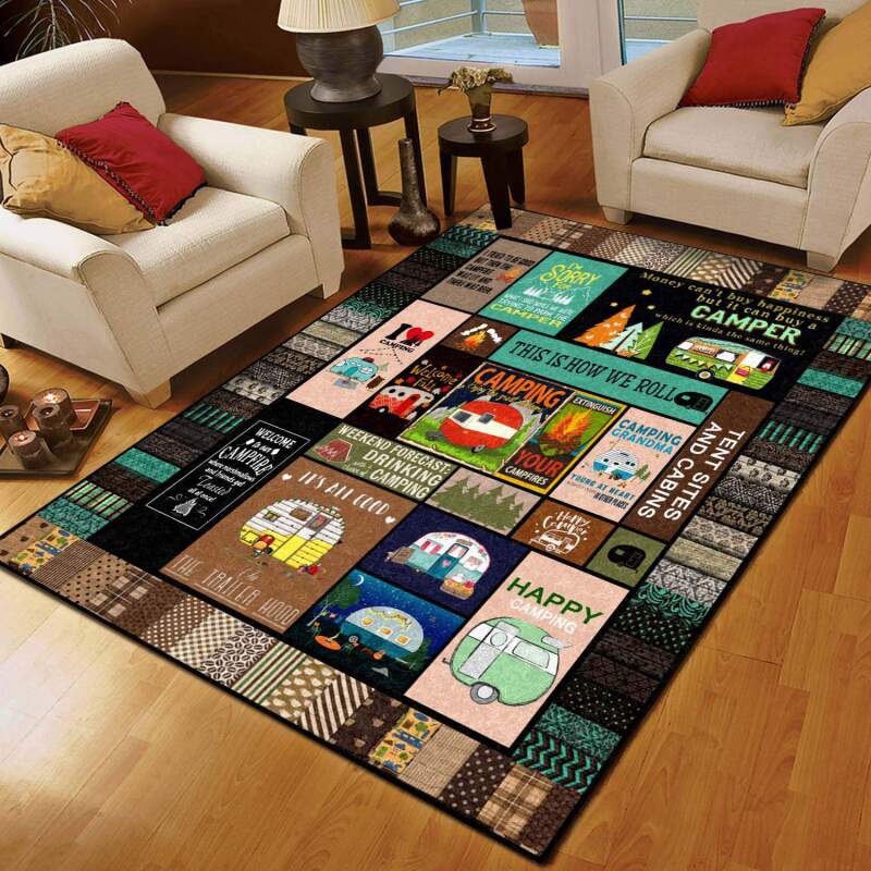 Camping Limited Edition Rug 4 Camping Limited Edition Rug