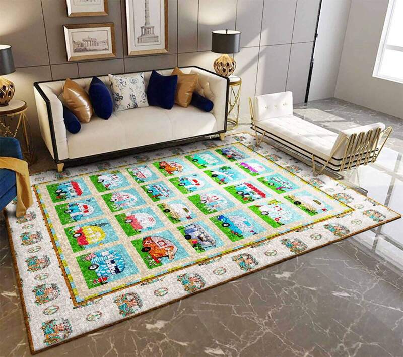 Camping Limited Edition Rug 5 Camping Limited Edition Rug