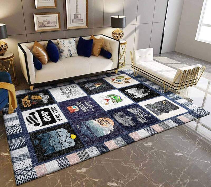 Camping Limited Edition Rug 7 Camping Limited Edition Rug