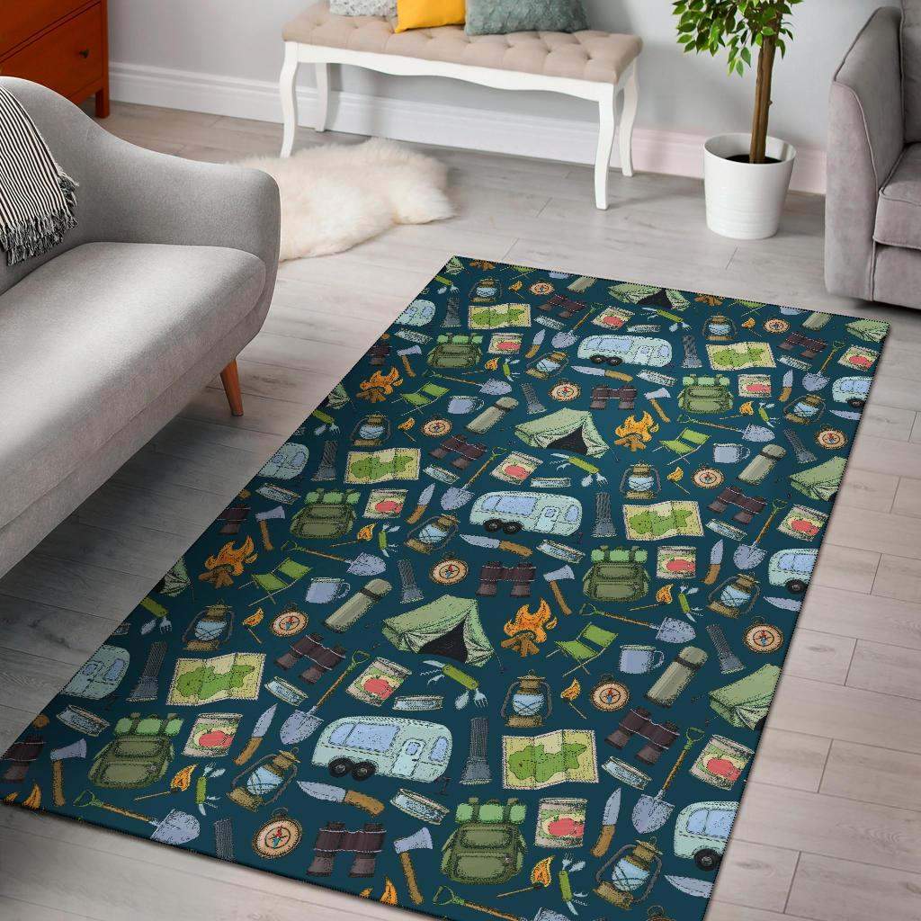 Camping Limited Edition Rug 7 Camping Limited Edition Rug