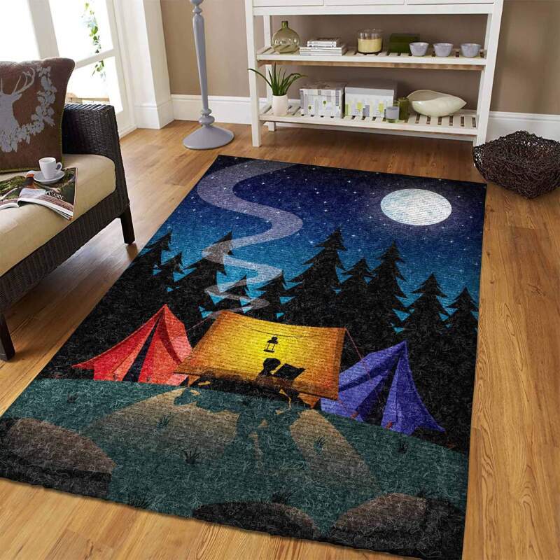 Camping Limited Edition Rug 6 Camping Limited Edition Rug