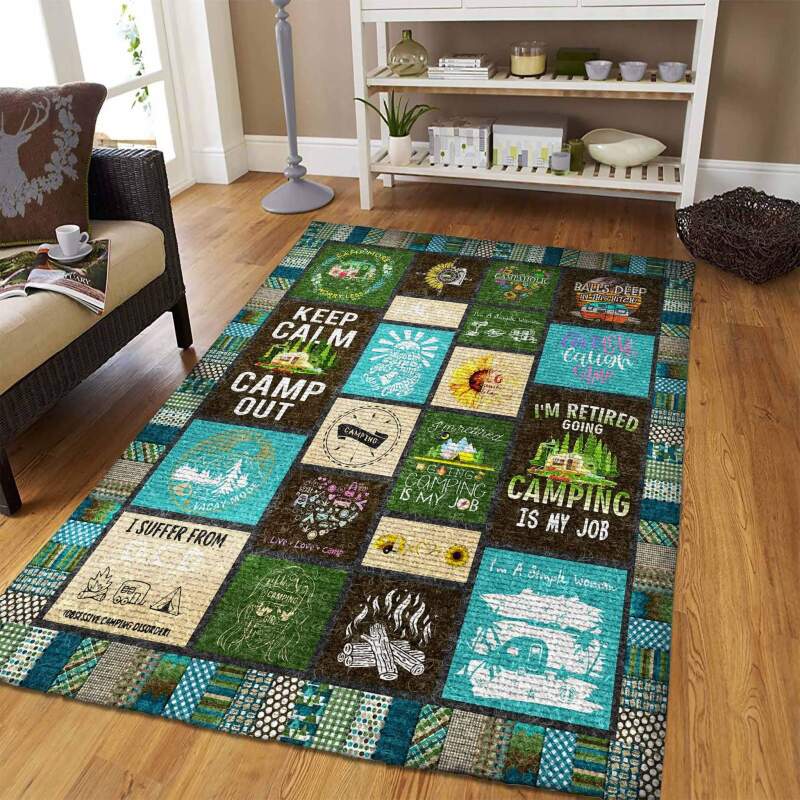 Camping Limited Edition Rug 3 Camping Limited Edition Rug