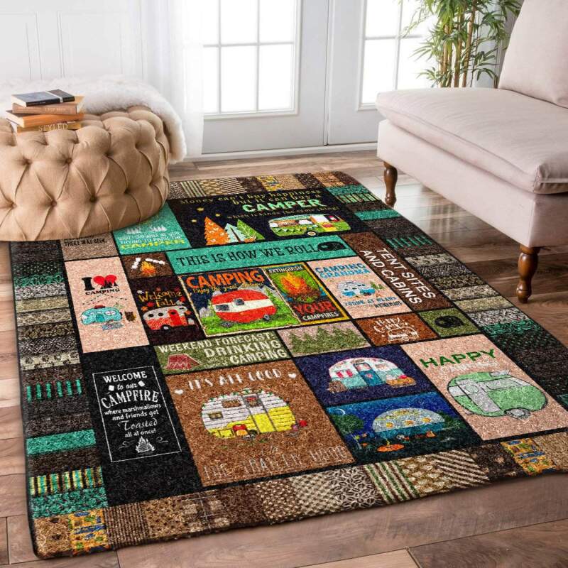 Camping Limited Edition Rug 3 Camping Limited Edition Rug