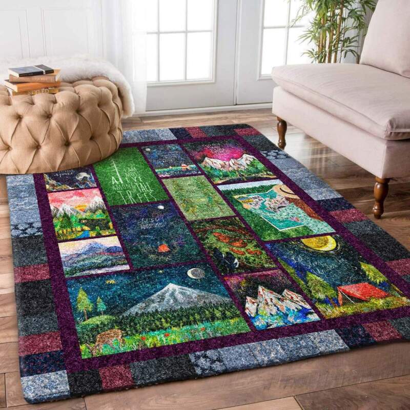 Camping Limited Edition Rug 8 Camping Limited Edition Rug