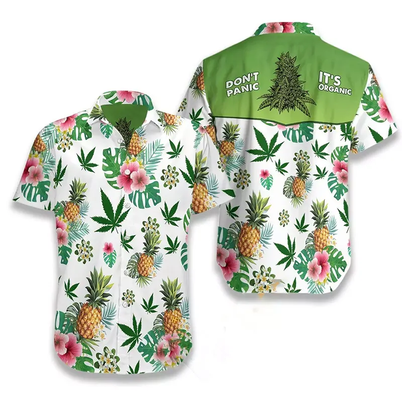 Canabis Hawaiian shirts