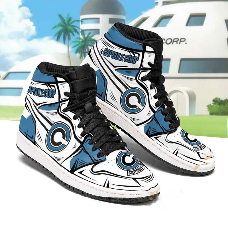 Capsule Corp Dragon Ball Z Anime Sneakers Air Jordan Shoes 1 Capsule Corp Dragon Ball Z Anime Sneakers Air Jordan Shoes