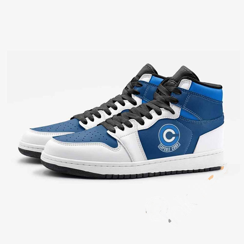 Capsule Corp. Dragonball Z Custom Air Jordan Shoes