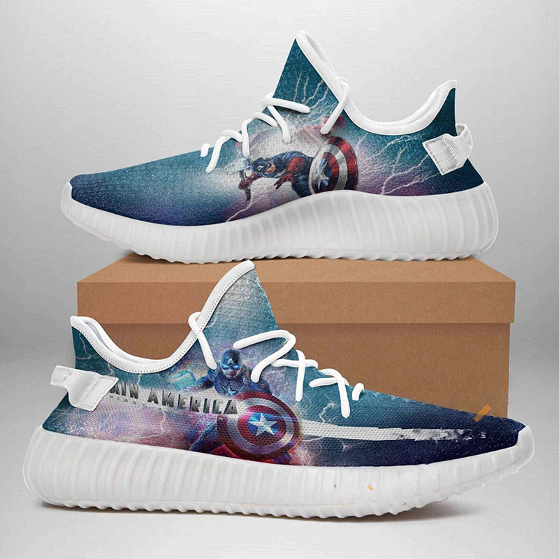 Captain America Yeezy Boost