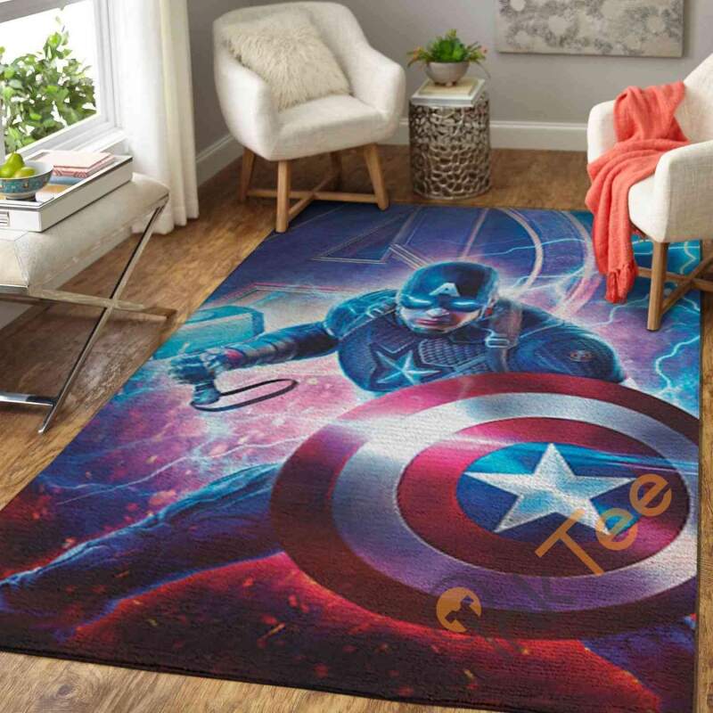 Captain America Area Rug 3 Captain America Area Rug
