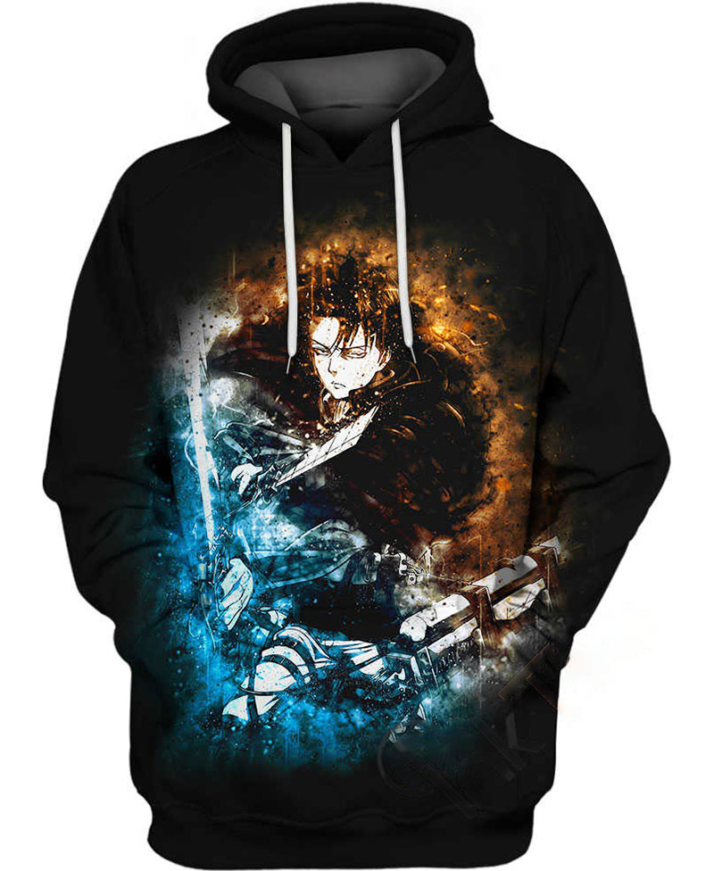 Captain Levi Hoodie 3D